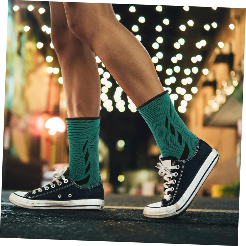 Hkhbjs 3Pairs Plantar Fasciitis Socks For Foot Pain Relief Elastic Ankle Compression Sleeves Pressure Socks