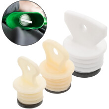 3 tapones para bolsas de agua caliente, pequeños, a prueba de fugas y reutilizables.