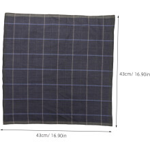 Pañuelos de bolsillo de estilo vintage para hombre, suaves y absorbentes, ligeros, ideales para bodas, banquetes y uso diario.