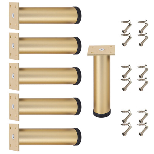 Furniture Feet Modern Styles Bed Leg Elevators For Stable-Gold