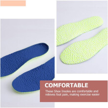 3 paar Sole inlegzolen, zweetabsorberende inlegzolen van TPU-schuim voor sportschoenen, comfortabele voetzooldemping