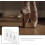 3Pcs White Ballet Shoe Bags with Drawstring Closure, Lint Material 7