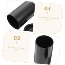 36 botes negros para película con tapa, contenedores reutilizables para guardar rollos de película.