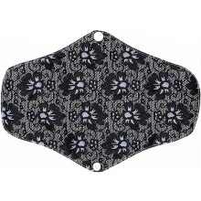3pcs Washable Bamboo Charcoal Sanitary Napkins Breathable Cloth