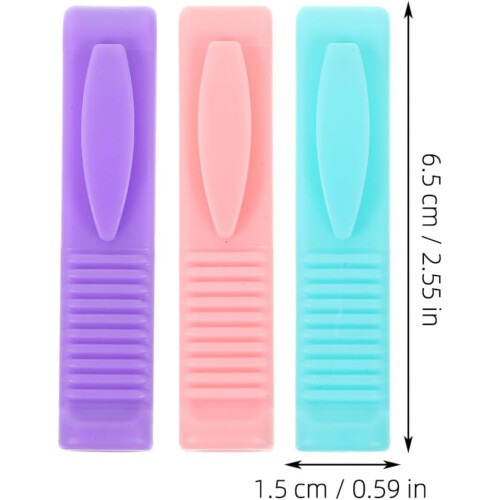 3er-Pack Ampullenöffner aus Kunststoff, Mini-Flaschenöffner mit Rillendesign 1