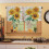 A-546 D Window Valance Cottage Sunflower Pattern 18x54 2
