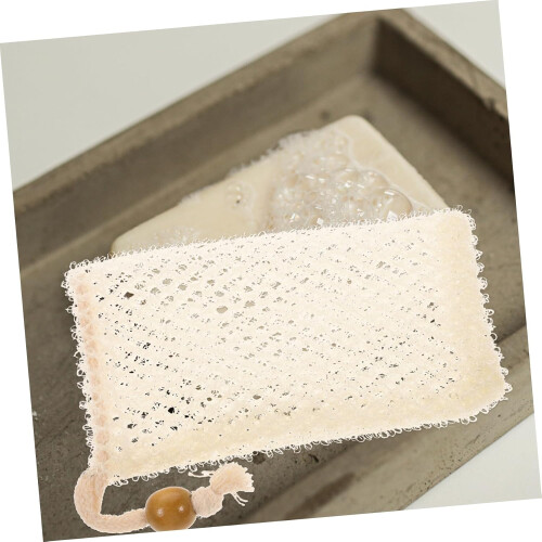 3pcs Soap Bag Exfoliating Mesh Soap Saver Pouch Drawstring Bag for Bathing 2