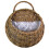 Rattan Hanging Planter Basket with Handle 1