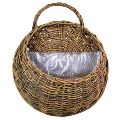 Rattan Hanging Planter Basket with Handle