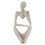 Sandsten Resin Thinker Skulptur Abstrakt Skrivebordsstatue 1