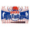 Baseball-Geburtstagsbanner, rot-blau gestreift, 1-teilig 1