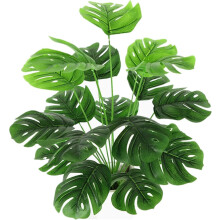 Umelá rastlina monstera, 21 palcov, dekorácia do interiéru a exteriéru