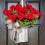Cesti di fiori artificiali da appendere per esterni e interni 1