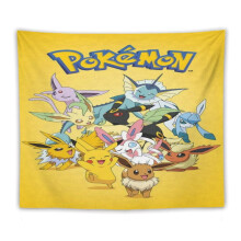 Pokémon-seinävaate olohuoneeseen ja makuuhuoneeseen