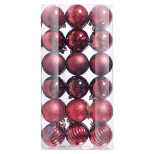 Adornos navideños Godom en forma de bolas, 36 unidades, irrompibles.
