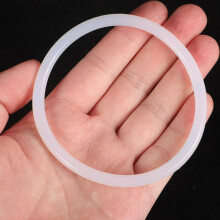3pcs Rubber Rings for Singing Bowl Sound Bowl Rubber Rings Decor White Craft Decoration for Meditation