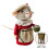Felted Mouse Kit Handmade Christmas Decoration 1 Set 1