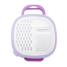 Rallador de cocina multifunción de acero inoxidable