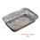 Aluminiumfolien-Dampfgarbehälter mit Deckel, 10 Stück 1