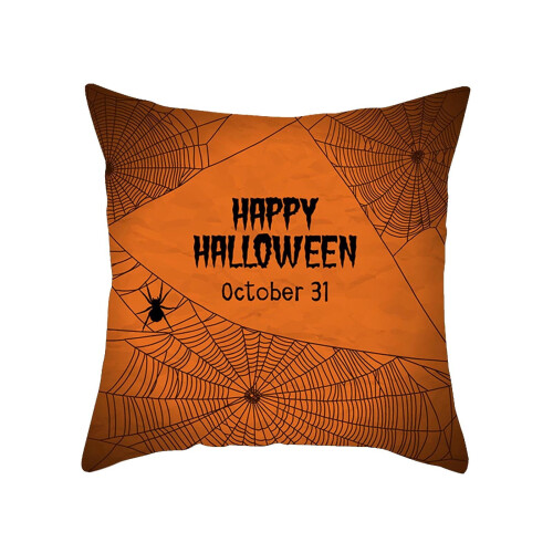 Μαξιλαροθήκη κολοκύθας για το Halloween, δέρμα ροδάκινου, 1 τεμάχιο