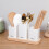 O-ak Base Bestikopbevaringsboks, Afdrypningsske til Spisepinde 1