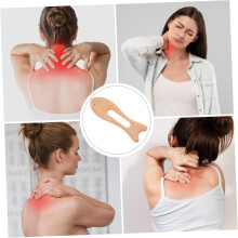3 st. trä Gua Sha-brädor för kroppsskrapning och massageterapi för fasciaavslappning och avslappningssessioner