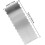 3pcs Stainless Steel Cake Decorating Tools Set with Smooth Side, Serrated and Square Pattern Edges 2