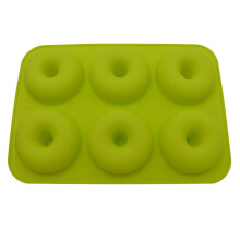 Molde de silicona para donuts de 6 cavidades Tantouec