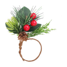 10 st julservettringar – Gröna konstgjorda grenar