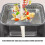 Durability Stainless Steel Sink Strainer with Fast-square sides 5