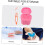 3 set plastprotesfodral protesbehållare skyddsfodral tandrengöringskit 8