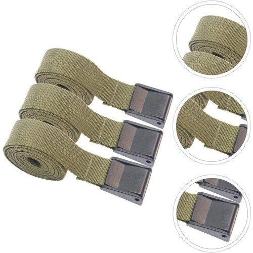 3-teiliges Set Spanngurte für Gepäck, Campinggepäck 2