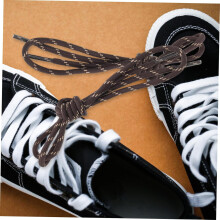 3pairs Versatile Round Shoelaces for Work Boots Hiking Hoodies and Hats