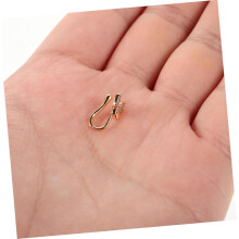 3er-Set Schmetterlings-Nasenpiercings für Damen, flache Nasenstecker, baumelnde Accessoires für den Alltag