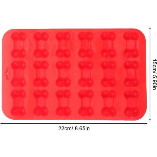 Stampi per caramelle in silicone sicuro, 3 pezzi, a forma di osso, design multiuso 1