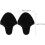 3 Sets Motorcycle Helmet Ear Pads with Windproof Ear Covers and Comfortable Breathability 2