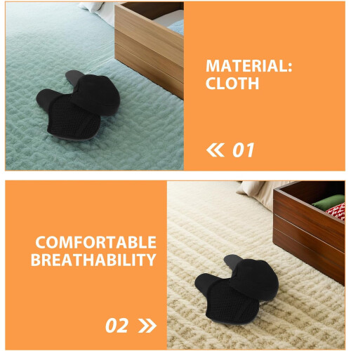 3 Sets Motorcycle Helmet Ear Pads with Windproof Ear Covers and Comfortable Breathability 2