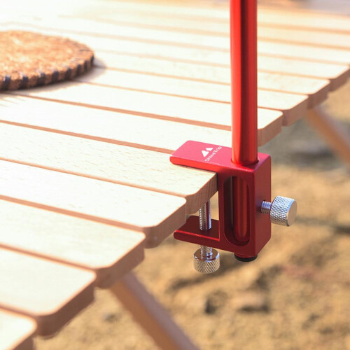 Support de lanterne en aluminium avec crochet – Portable et pliable 2