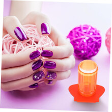 6-teiliges Silikon-Nagelstempel-Set zum Selbermachen von Nagelkunst – inklusive Schabern für die Maniküre