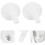 3pcs Air Conditioner Drain Hose Connector 40mm Split Ac Unit Hose Adapter Replacement Part 6