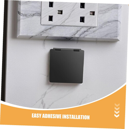 4Pcs Central Air Conditioner Switch Panel Protection Cover, 86-Type Adhesive Plastic Switch Protector 2