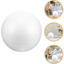 3 Stück hohle Schaumstoffkugeln, DIY-Polystyrol-Bastelkugeln für dekorative Kugeln für Schalen, Partydekoration, Bastelschaum