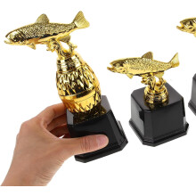 3-delars minifisketroféset för tävlingspriser, festfirande