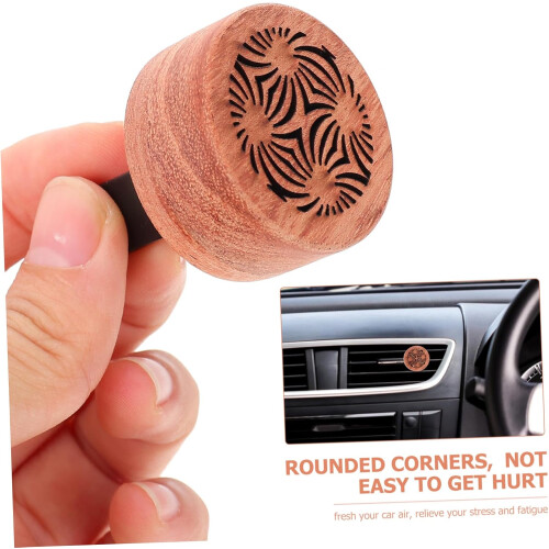 3 stuks houten auto-aroma diffusers voor etherische oliën en parfum 1