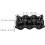 3pcs Ceramic Egg Storage Tray with 6 Holes Each Nonslip Bottom Egg Holder Container 2