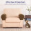 Polyester sofaarmtrekk sett med 2 – stretch 4