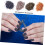 Lot de 4 strass en zirconium pour manucure et décoration multi-usages 3