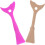 8pcs Eyeliner Aids Guard Applicator Silicone Mascara Shield Tool Pads Makeup Tools 2