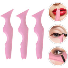 12 pochoirs pour eyeliner, outils de maquillage pour débutantes, gabarit pour fard à paupières et sourcils, aide à l'eyeliner pour femmes