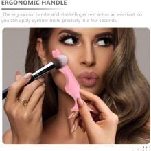 12-teiliges Set Eyeliner-Schablonen – Make-up-Werkzeuge für Anfängerinnen – Lidschatten- und Augenbrauenschablone – Eyeliner-Hilfe für Frauen